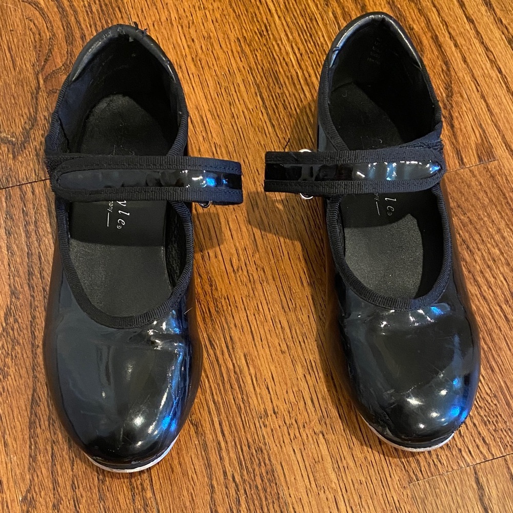 Freestyle Black Patent Kids Dress Shoes